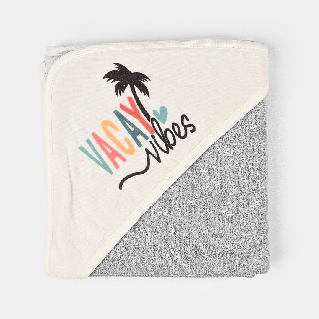 Bath Towel l.Grey Vacay Vibes