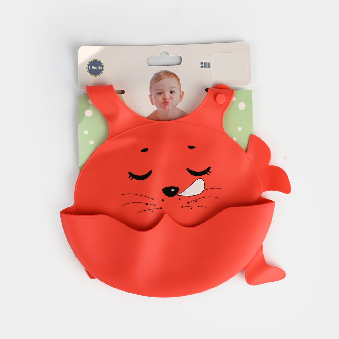 Silicone Baby Feeding Bib | 4M+