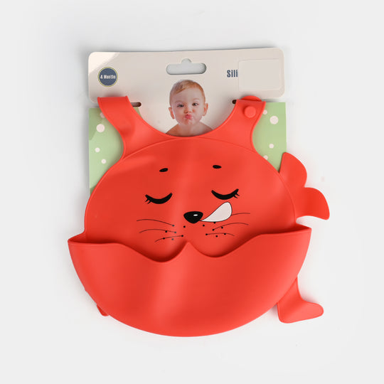 Silicone Baby Feeding Bib | 4M+