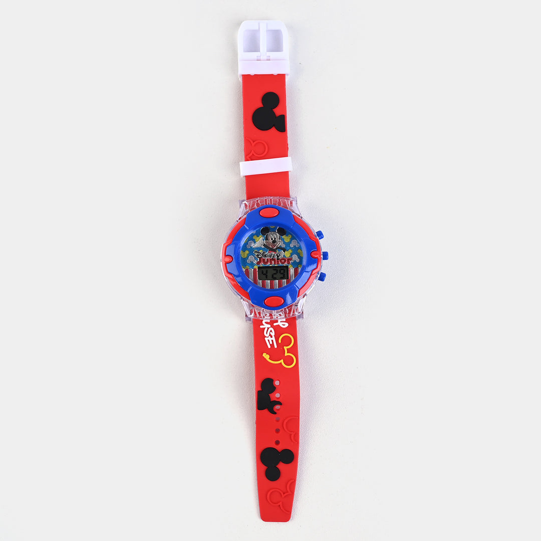 Character Wrist Watch With Light