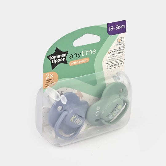 Tommee Tippee - Anytime Soother 2 Pack (18-36 Months)