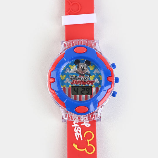 Character Wrist Watch With Light