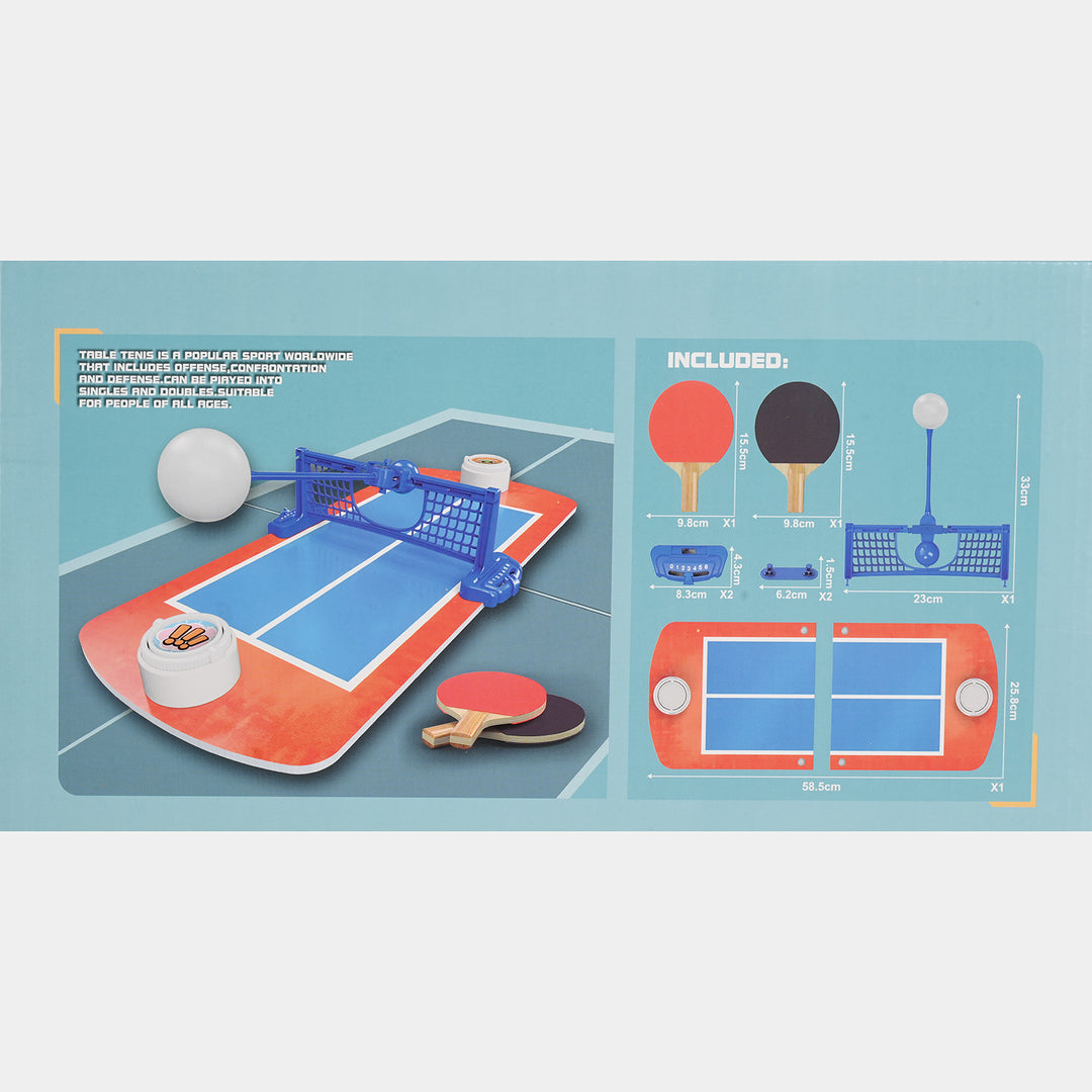 Tabletop Table Tennis Game Set