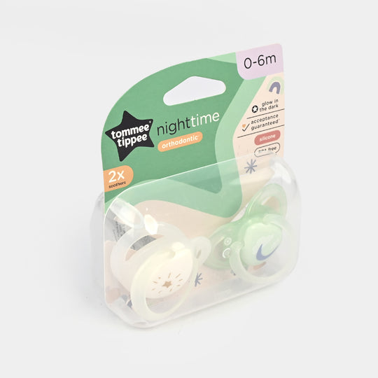 Tommee Tippee Fun Style Orthodontic Soothers (0–6 Months)