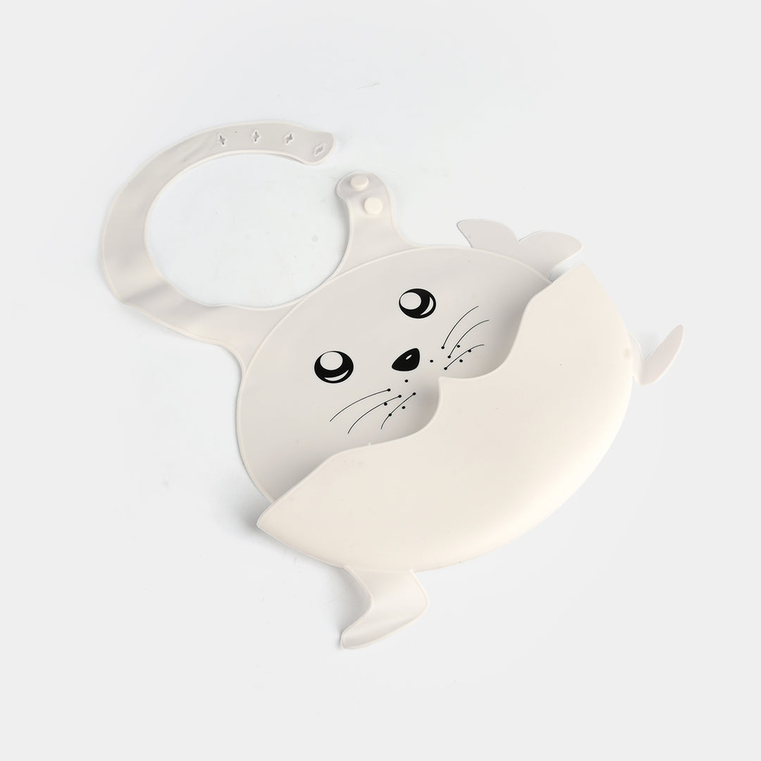 Silicone Baby Feeding Bib | 4M+
