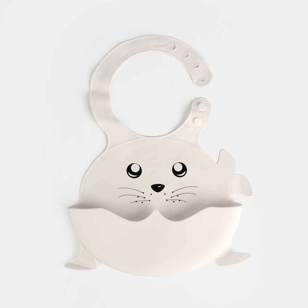 Silicone Baby Feeding Bib | 4M+