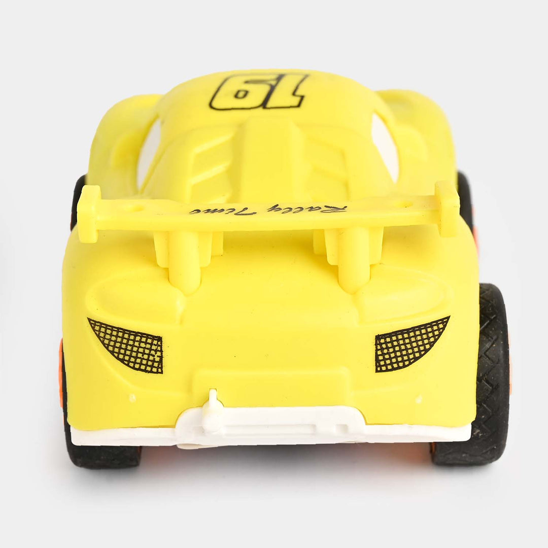 Friction Transform Model Car Yellow For Kids