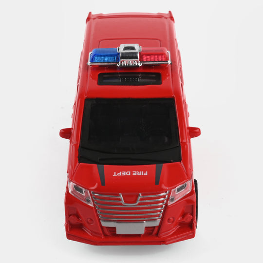 Metal Car With Light & Sound