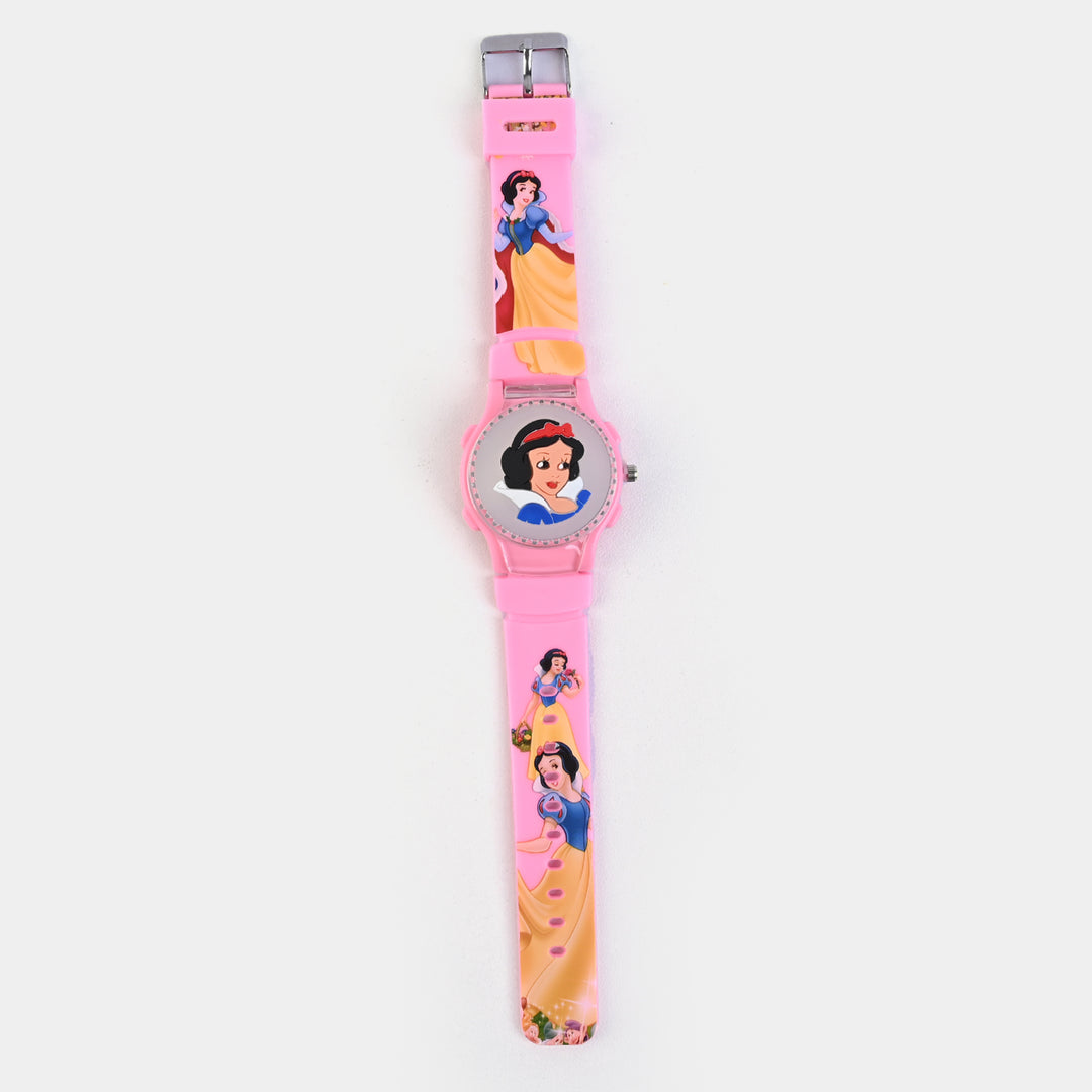 KIDS QUARTZ WATCH MULTI-LIGHT SPINNER