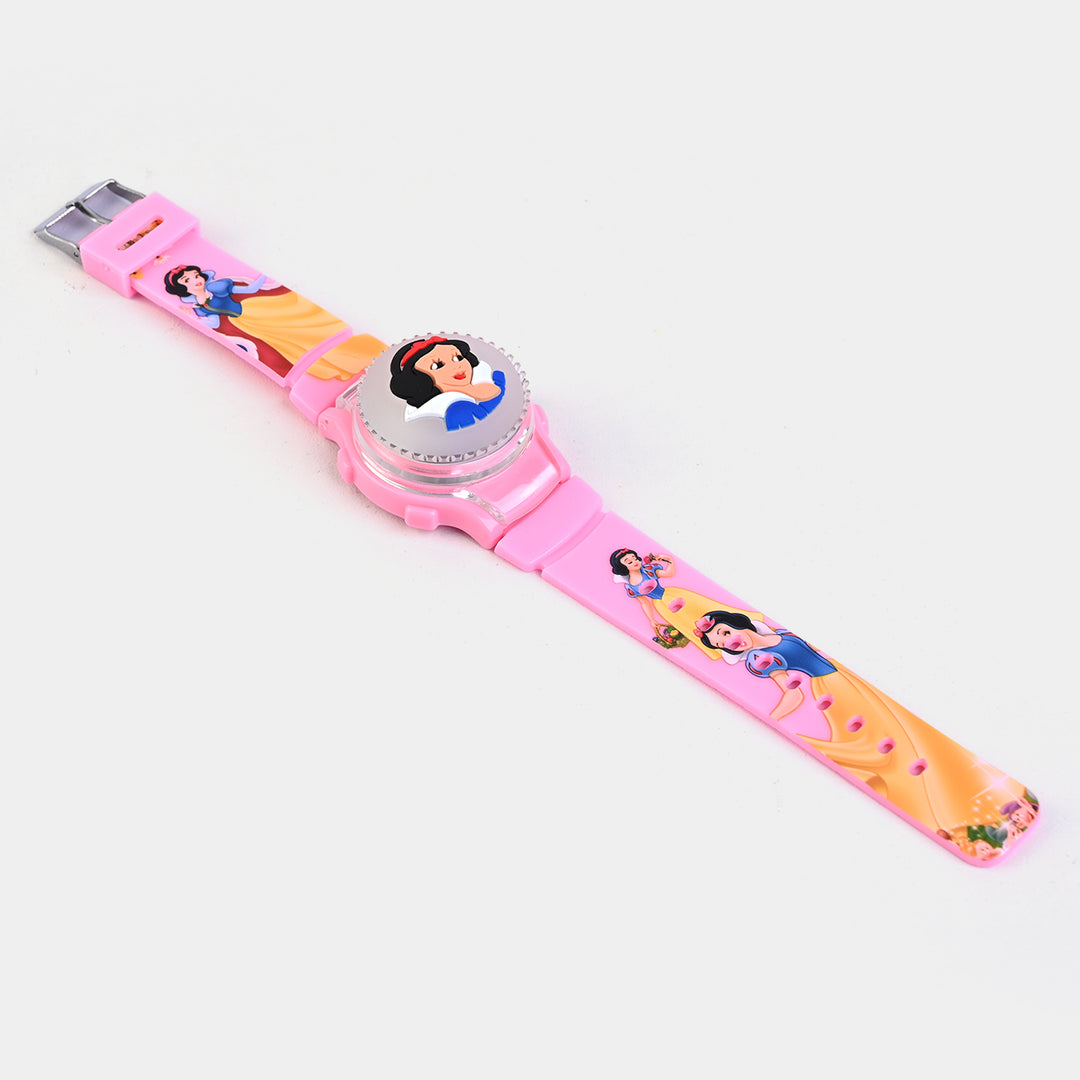 KIDS QUARTZ WATCH MULTI-LIGHT SPINNER