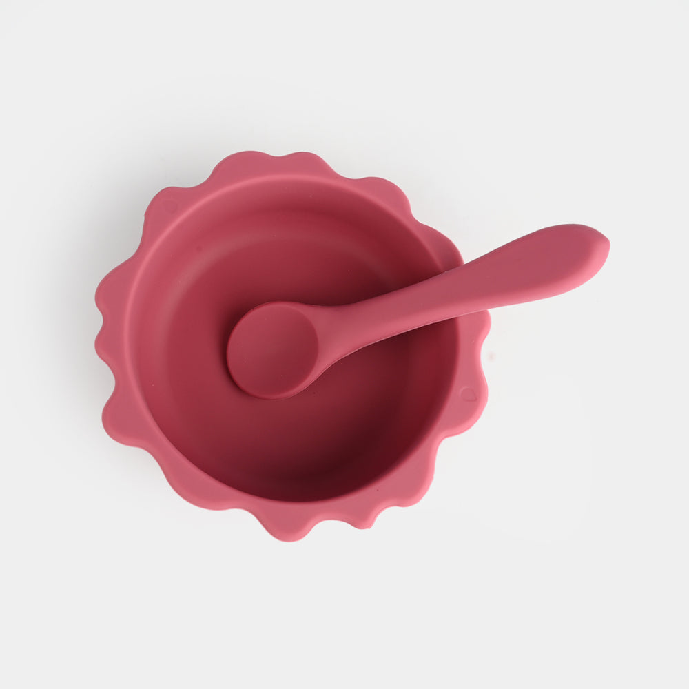 Silicone Suction Baby Feeding Set