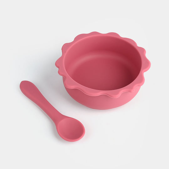 Silicone Suction Baby Feeding Set