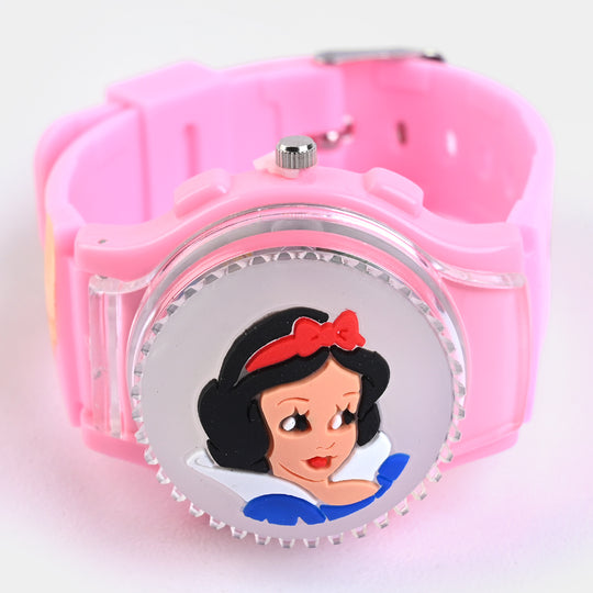 KIDS QUARTZ WATCH MULTI-LIGHT SPINNER
