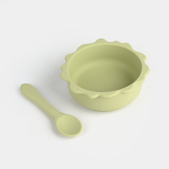 Silicone Suction Baby Feeding Set
