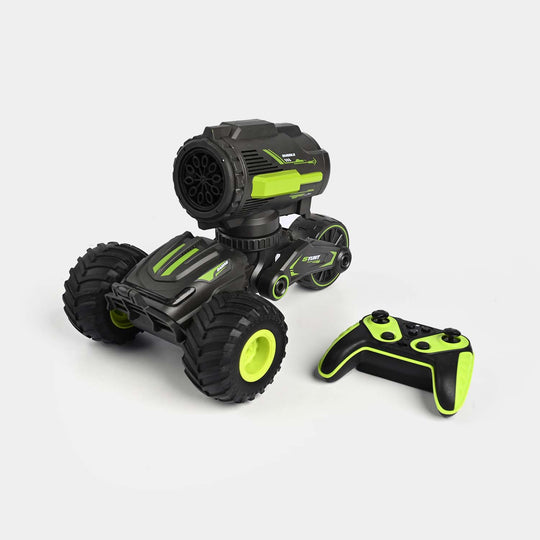 Remote-Controlled Stunt Car With Bubble Function With Light & Music