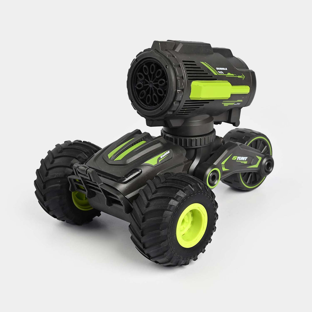 Remote-Controlled Stunt Car With Bubble Function With Light & Music