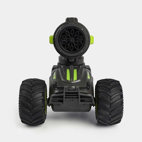 Remote-Controlled Stunt Car With Bubble Function With Light & Music