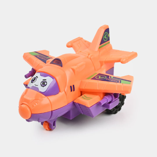 Friction Transform Plane Smart Vehicle Toy