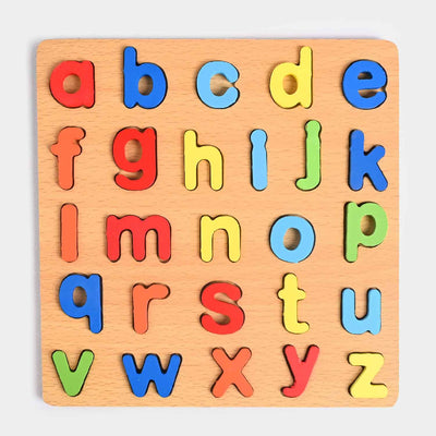 Wooden Small Alphabets Sorting Boards