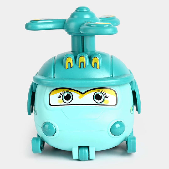 Friction Helicopter Smart Vehicle Toy For Kids