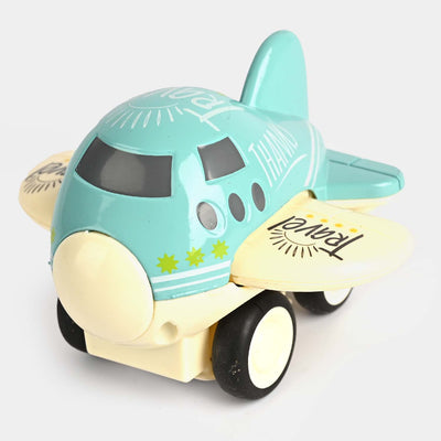 Friction Alloy Plane Smart Vehicle Toy For Kids