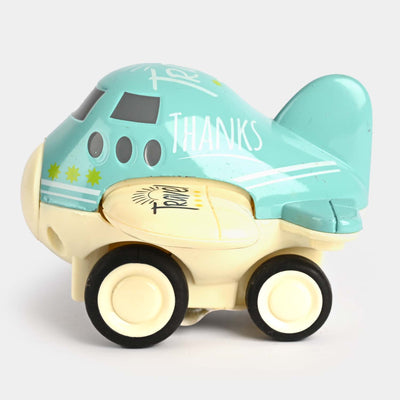 Friction Alloy Plane Smart Vehicle Toy For Kids