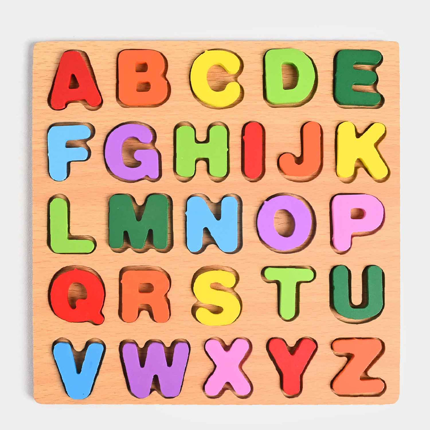 Wooden Education Capital Alphabets