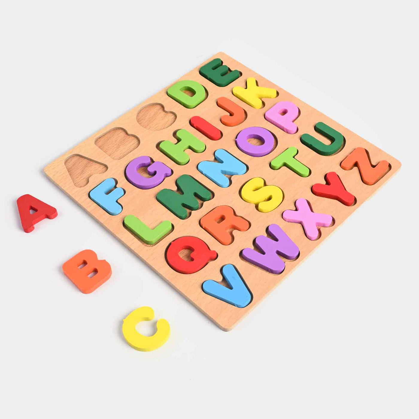 Wooden Education Capital Alphabets