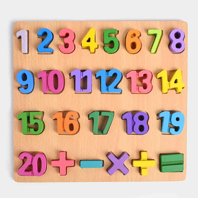 Wooden Toy Numeric