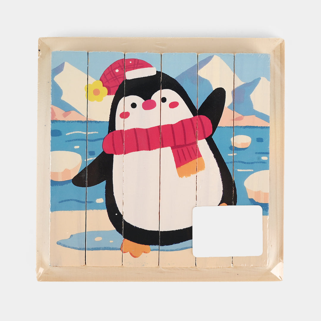 Wooden Jigsaw Puzzle Set