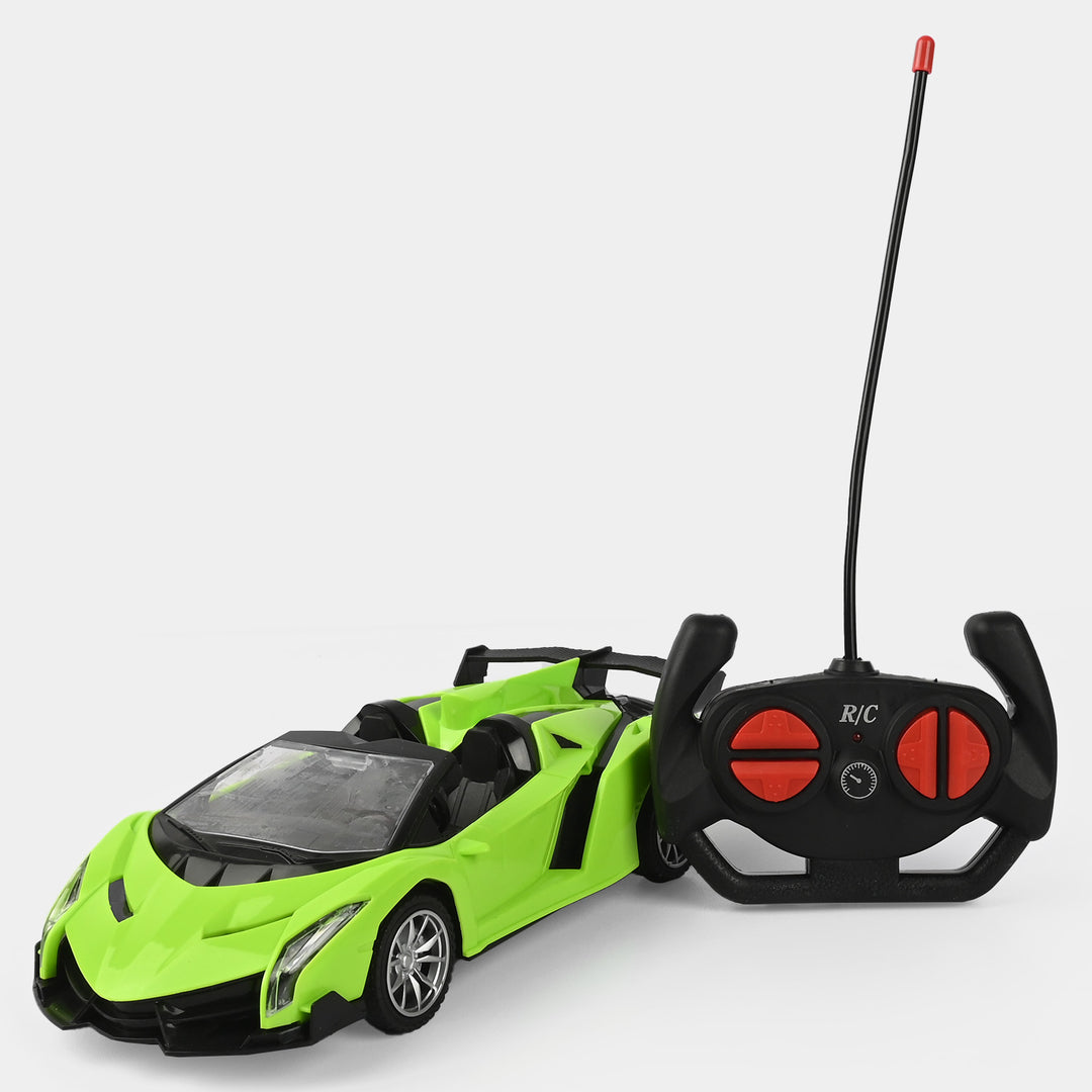 Remote Control 4 Function Car With Light For Kids