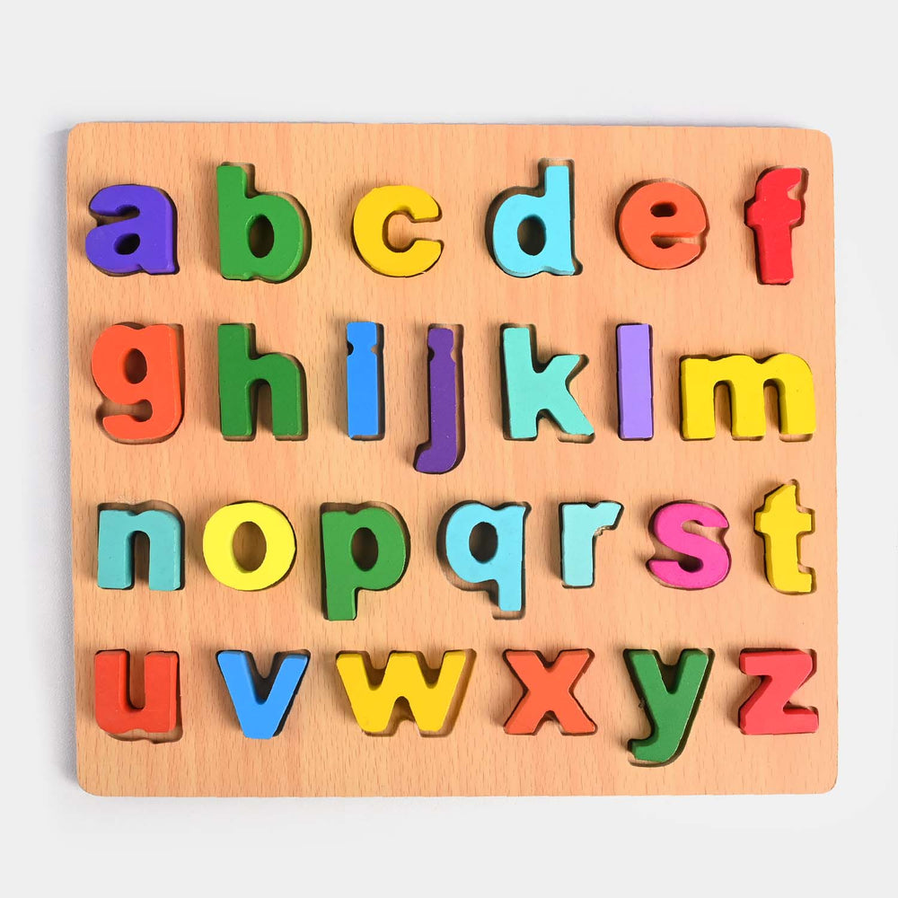 Wooden Sheet Small Letter