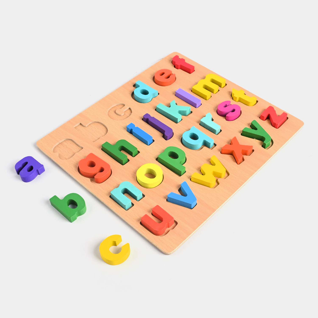 Wooden Sheet Small Letter