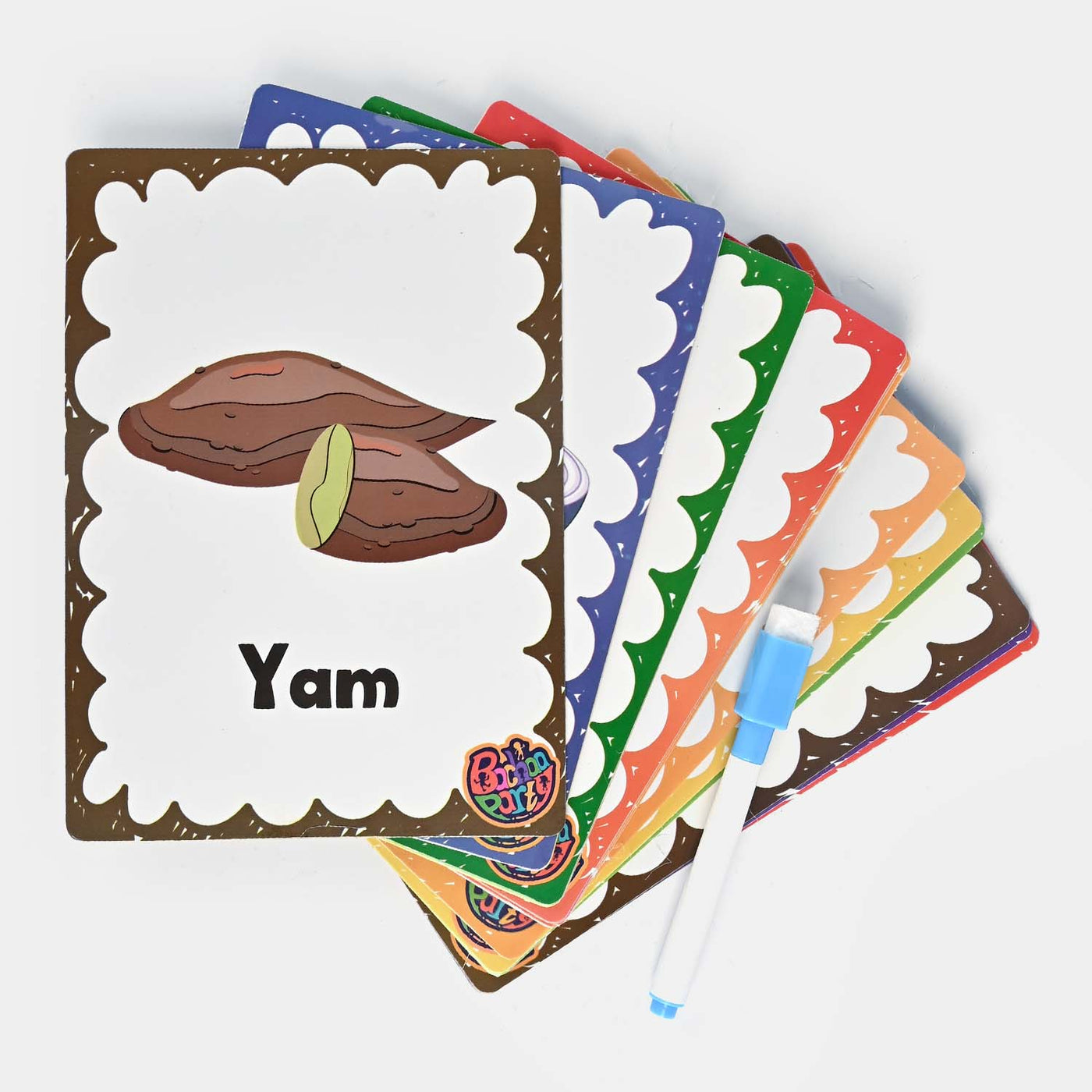 Fruits & Vegetables Flash Cards