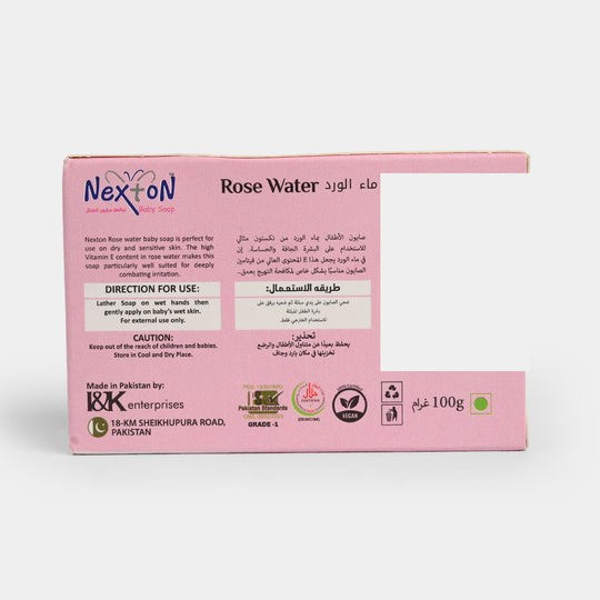 Nexton Baby Soap Rose Water | 100Gm