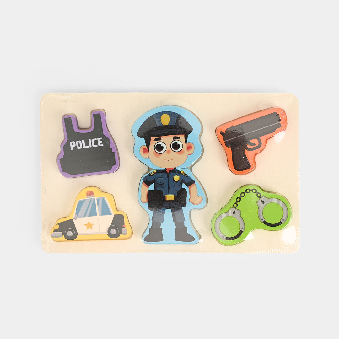 Wooden Jigsaw Puzzle Set