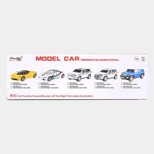 Remote Control Model Car Toy For Kids