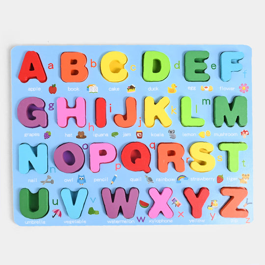 Wooden Education Capital Alphabets