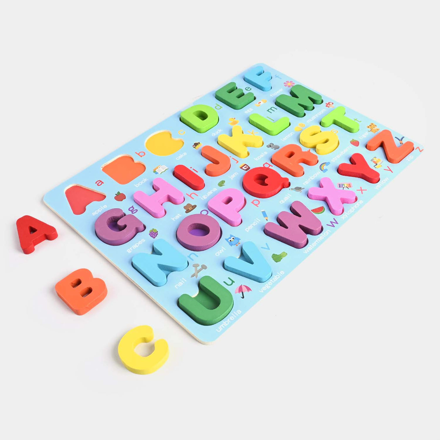 Wooden Education Capital Alphabets