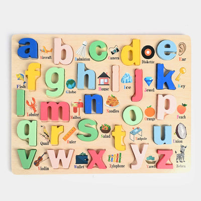 Wooden Small Alphabets Sorting Boards