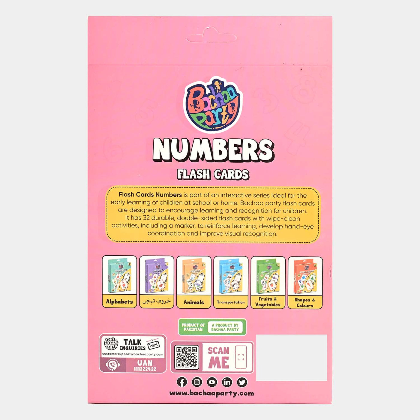 Numbers Flash Cards