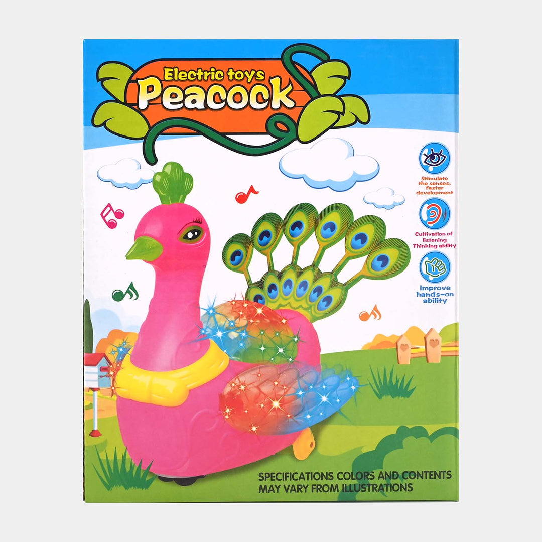 Light & Musical Peacock Toy For Kids