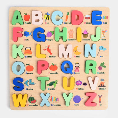 Wooden Education Capital Alphabets