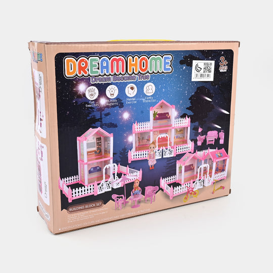 Villa Dollhouse Play Set – Build, Imagine & Create
