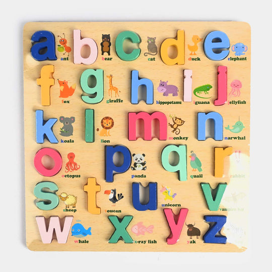 Wooden Sheet Small Letter