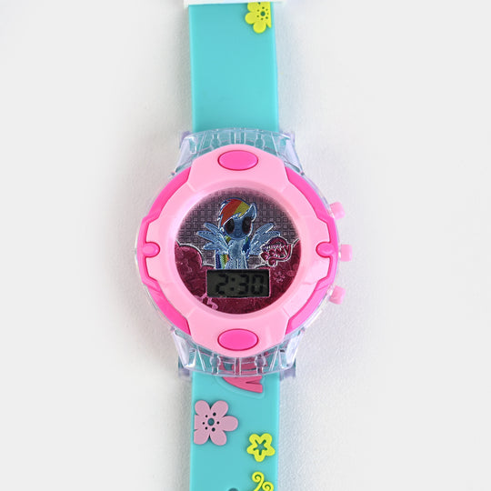 Character Wrist Watch With Light