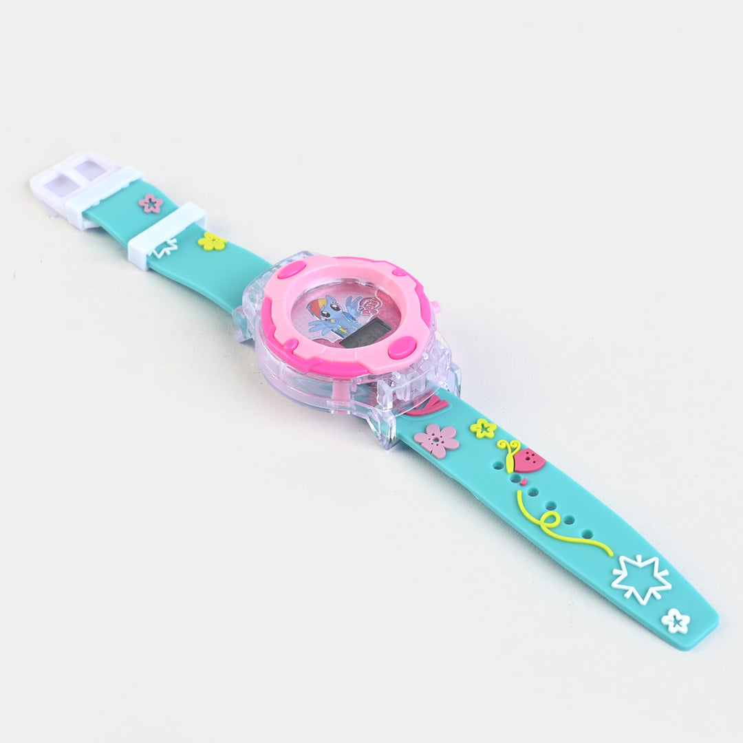 Character Wrist Watch With Light