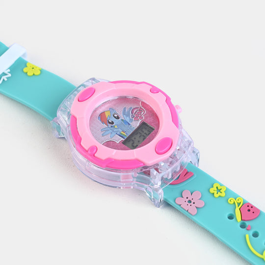 Character Wrist Watch With Light