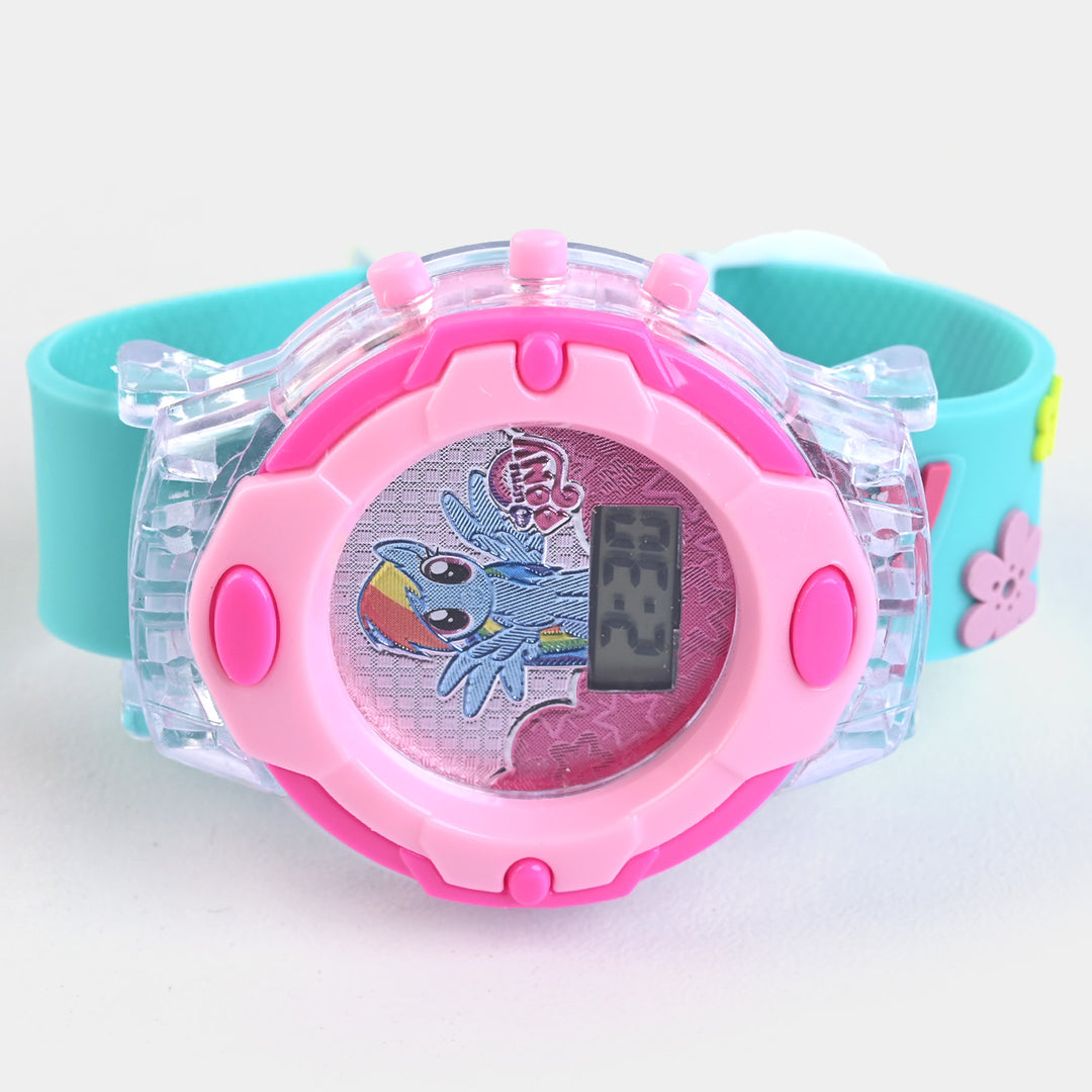 Character Wrist Watch With Light