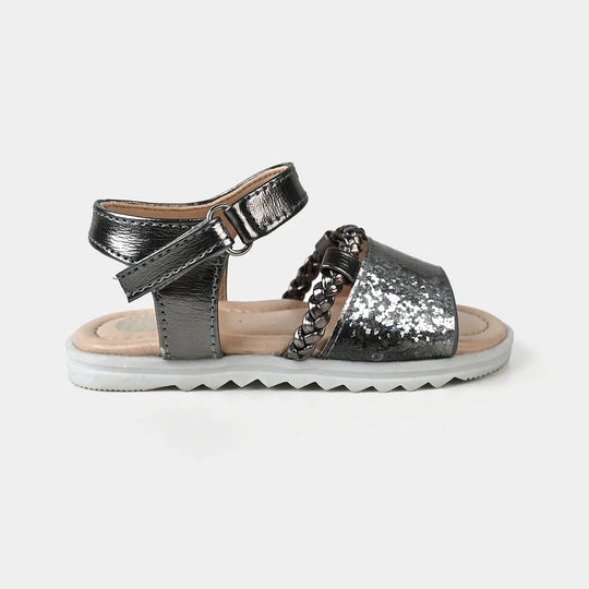 Girls Sandal 456-96-SILVER